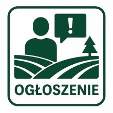 Ogłoszenie wyników przetargu.